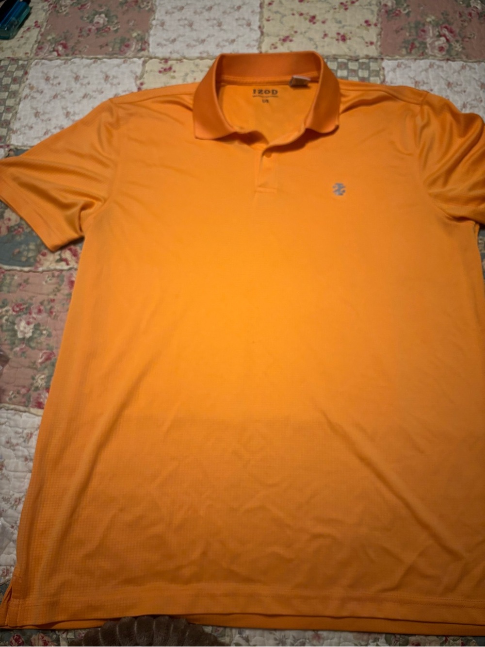 IZOD Men’s Orange Performance Poloo large